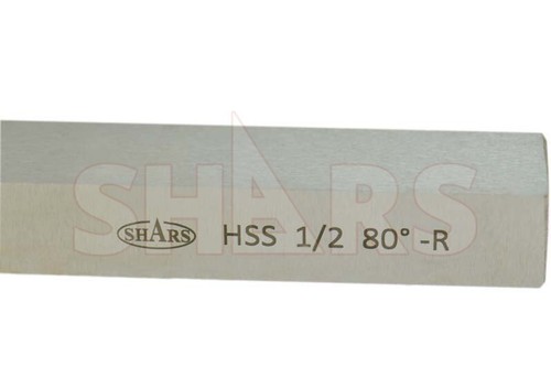 Shars 1/2" vástago 8 piezas sólido HSS torneado ranurado roscado herramienta juego de brocas nuevo #{ - Imagen 14 de 16