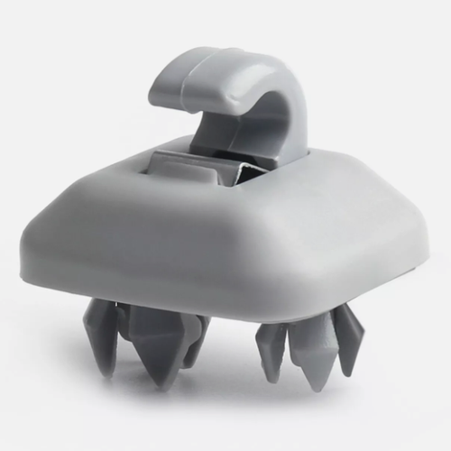 2PCS Sun Visor Gray Clip Holder Hook for Audi A3 S3 A4 S4 A5 S5 Q3 Q5 8U0857562A - Picture 5 of 14