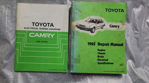 1985 Toyota Camry OEM Service Repair Manual & Wiring Diagram Manual TSRM / TEWD - Picture 1 of 5
