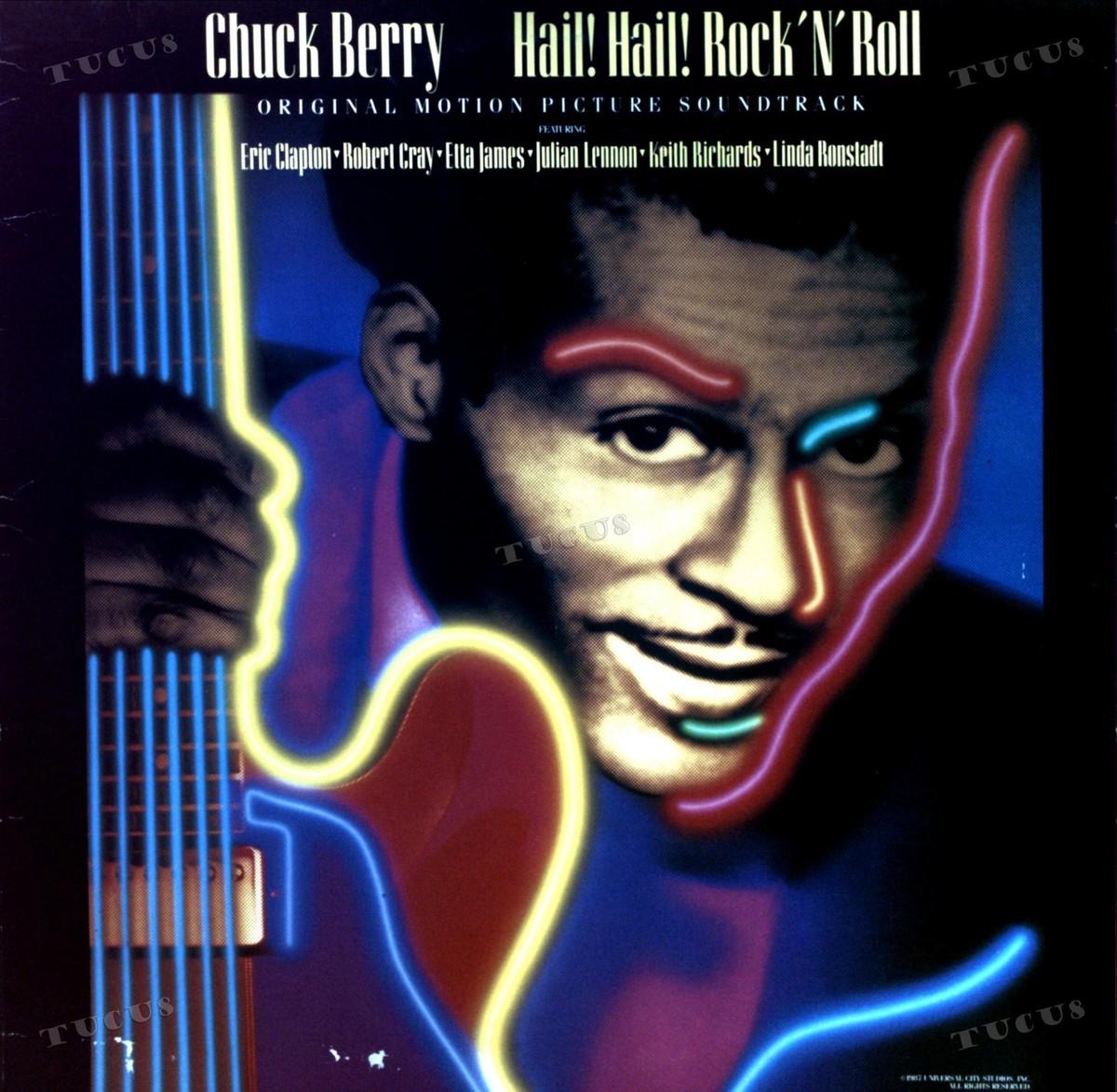 Chuck Berry - Hail! Hail! Rock 'N' Roll - Original Soundtrack LP (VG/VG) .* Chuck Berry - Hail! Hail! Rock 'N' Roll - Original Soundtrack LP (VG/VG) .*