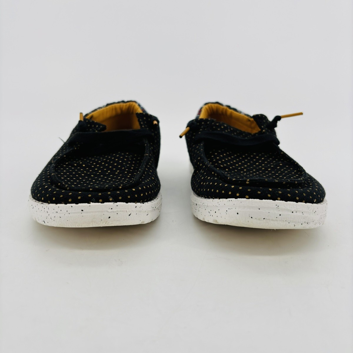 Hey Dude Black and Yellow Lightweight Slip-On Loafers Men main image 2