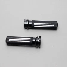 1" Handlebar Bar Hand Grips for Harley Softail Deluxe Fat Boy Breakout w/o TBW