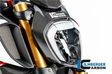 Ilmberger GLOSS Carbon Fibre Headlight Cover Ducati Diavel 1260 2019