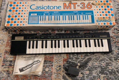 Casiotone MT-36 Electric Keyboard Vintage Synth MT36 Piano Nr Mint Read