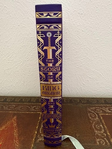 DIE GESCHICHTE VON KÖNIG ARTHUR UND SEINEN RITTERN Howard Pyle Deluxe ledergebunden 2016 - Bild 4 von 6