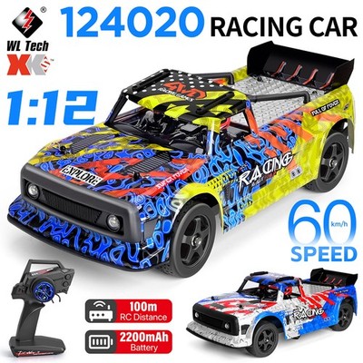 Wltoys 124020 Brushless Car 60KM/H 1/12 4WD 100M Distance RC Off-road Vehicle