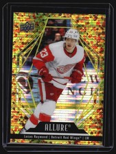 2022-23 Upper Deck Allure #43 Lucas Raymond Glitter Bomb Gold #/199