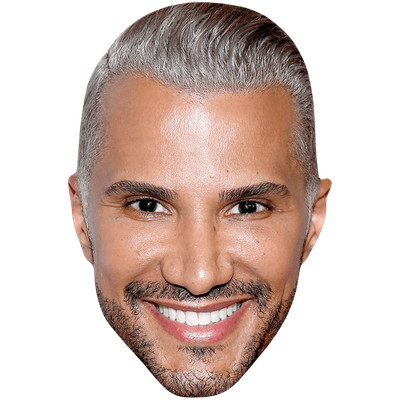 Jay Manuel (Lächeln) Großer Kopf. Größer als das Leben Maske.