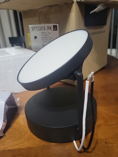 Kuzco Novel 5" LED Semi-Flush Mount Black SF72205-BK - Picture 4 of 7