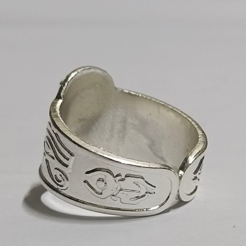 Anillo Faraón Egipcio Antiguo - Joyería Plateada con Diseño Ojo de Horus - Imagen 5 de 11