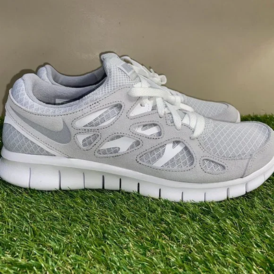 Nike Free Run 2 Running Shoes 537732-014 Wolf Grey/Pure Platinium