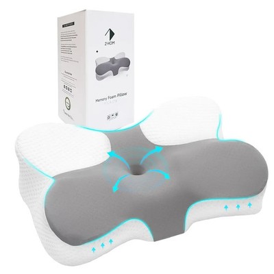 Z-hom Cervical Memory Foam Kissen, stützendes Nackenkissen, ergonomische Seite Sl