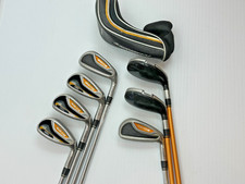 ADAMS A5OS HYBRID IRONS PW-5 STIFF FLEX ADAMS GOLF SHAFT