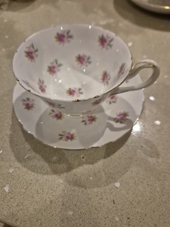The Foley China Vintage Small Cup and Saucer