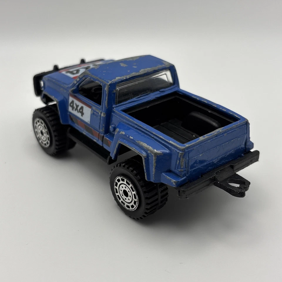 De colección ✅ Camioneta pick-up Tootsietoy GMC Stepside 4x4 plástico fundido a presión azul Foto 3 de 4