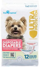Disposable Dog Diapers  Female Dog Diapers Ultra Protection  Diapers for Do...