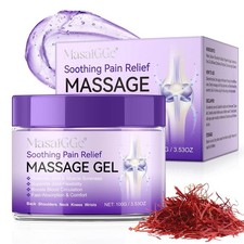 Soothing Massage Gel Joint Massage Purple Gel, Natural Ingredients  FastAbs...