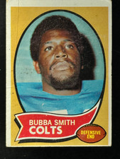 Bubba Smith Rookie Card, 1970 Topps, #114, Card is VG. rookie card picture