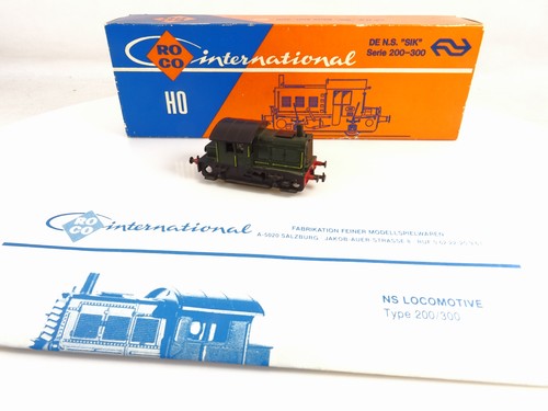 Roco 4153 Diesellok 200-300 der NS "SIK", für Bastler, mit OVP | Condition: Als Ersatzteil / defekt