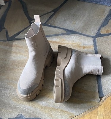 Brunello Cucinelli Ankle Boots Sand/Beige 40 EUR, NP.: 1650 