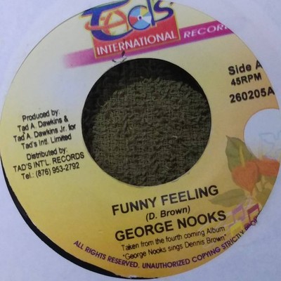 Foundation Riddim Funny Feeling George Nooks from Tads International
