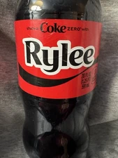 Share a Coke with  Rylee  2025 Personalized Gift Coca~Cola Bottle 20oz Zero