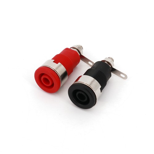 10Pcs 5 Colors Nylon Safety 4mm Banana Female Test Socket Binding Post Connector - Picture 3 of 6