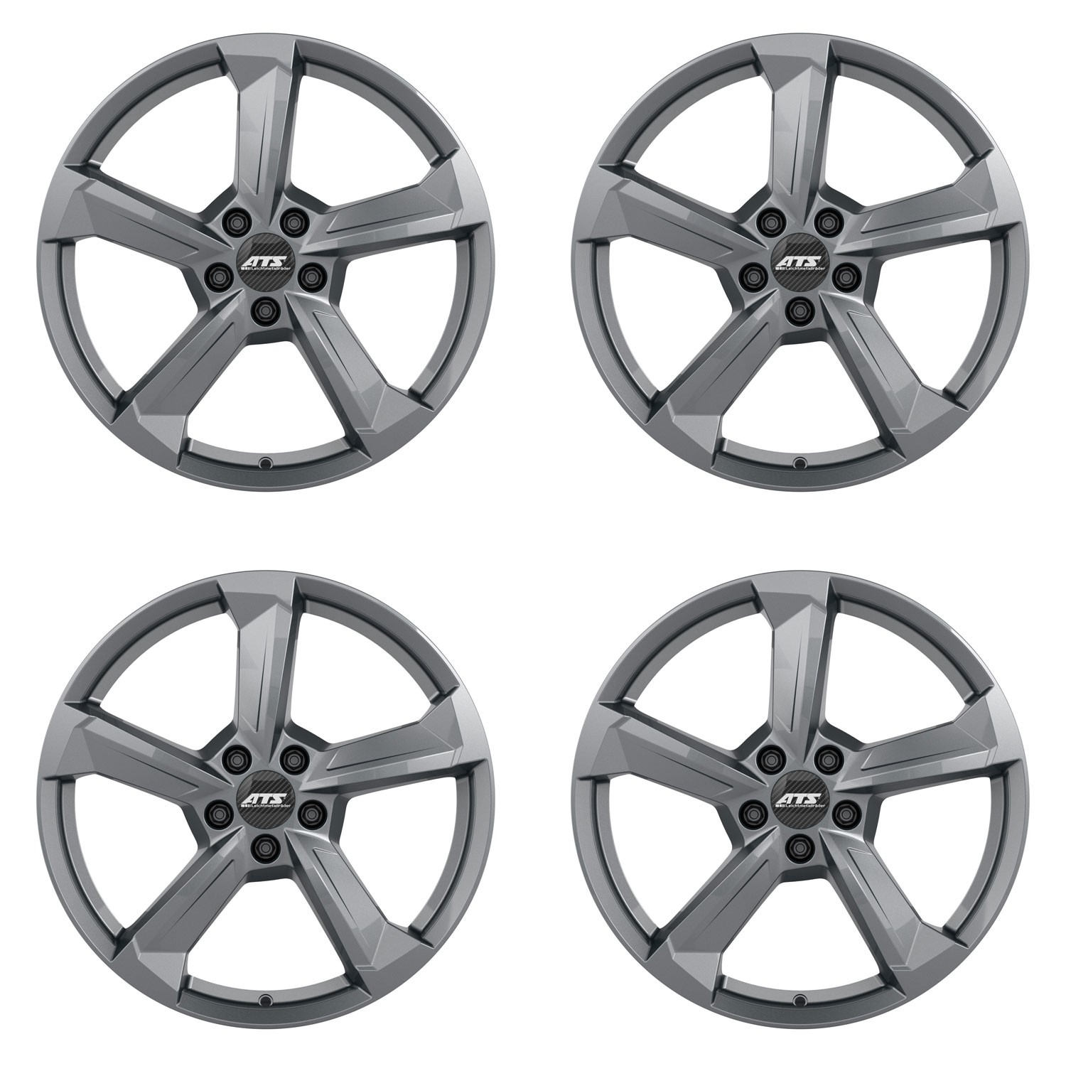 4 ATS Auvora wheels 8.0Jx18 ET39 5x112 GREY for AIWAYS U5