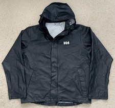 Helly Hansen Juniors Moss Waterproof Windproof Hooded Rain Jacket Youth 176/16