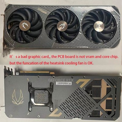 zotac 5090 ヒートシンク　ファン　など For Zotac RTX5090 SOLID Series Heatsink Cooling Fan or a bad PCB