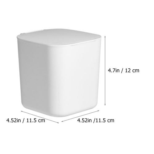 Mülleimer Umdrehen Büro Kleiner Schreibtisch-Mülleimer Mini-Mülleimer Für Den - Bild 8 von 12