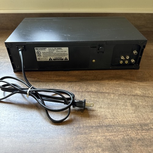 Sharp VCR VHS Player Recorder 4 Head VC-A565U *No Remote *TESTED WORKS GREAT! - Picture 7 of 11
