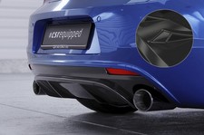 Heck Ansatz Spoiler Tuning Diffusor Glossy für VW Scirocco 3 R HA247-G