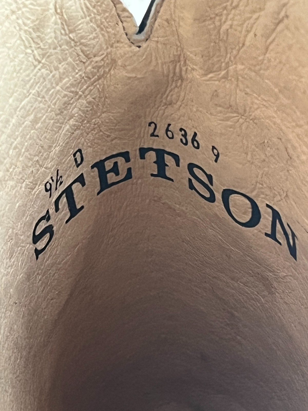 Stetson Snake skin leather Python Western Cowboy … - image 14