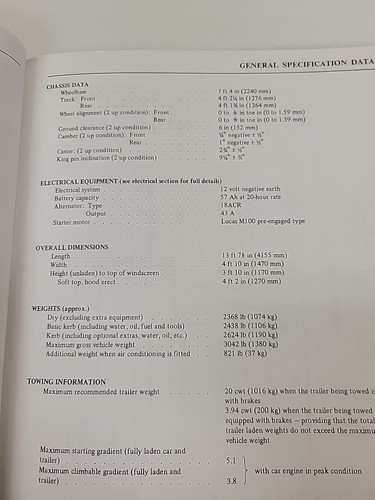 NOS British Leyland Triumph TR6 Factory Repair Operation Manual AKM3529B 1975 - Picture 11 of 14