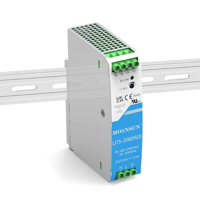 24V Din Rail AC/DC Power Supply - 75W 24V 3.2A Output, Reliable&Cost Effectiv...