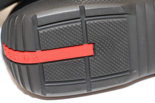 Zapatillas bajas originales Prada America’s Cup talla 10,5 EE. UU. 11 - negras - Imagen 14 de 17