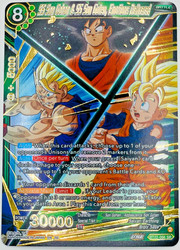 SS Son Gohan & SS Son Goten, Emotions Delivered BT22-066 Super Rare