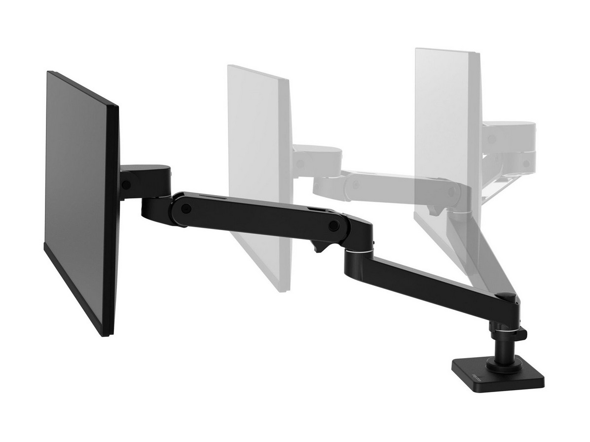 Ergotron Schwarz Lx Pro Monitor Arm, Tischhalterung Für Monitore Bis 34", 1,8-10 Kg, Vesa, Constant Force Technologie, 10 Jahre Garantie, - 45-682-292 - Image 2