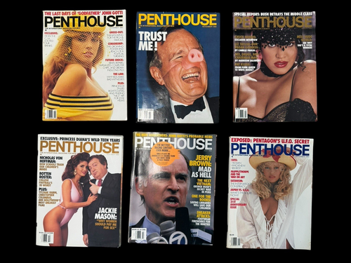 Lot penthouse vintage années 90 six au total