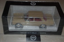 MERCEDES 280 SE W108 beige Norev dealer ed 1:18  SUPERB!! in box
