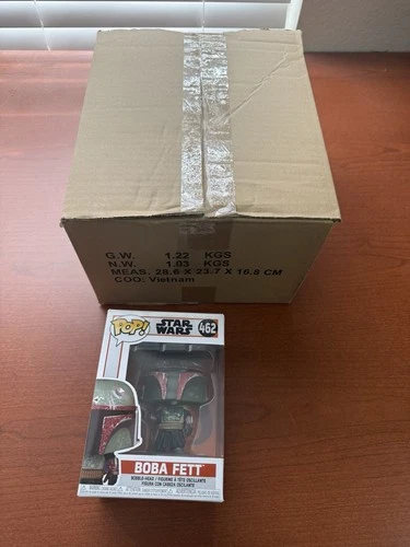 Funko Pop! Vinyl: Star Wars - Boba Fett #462 Case Of 6 Brand New