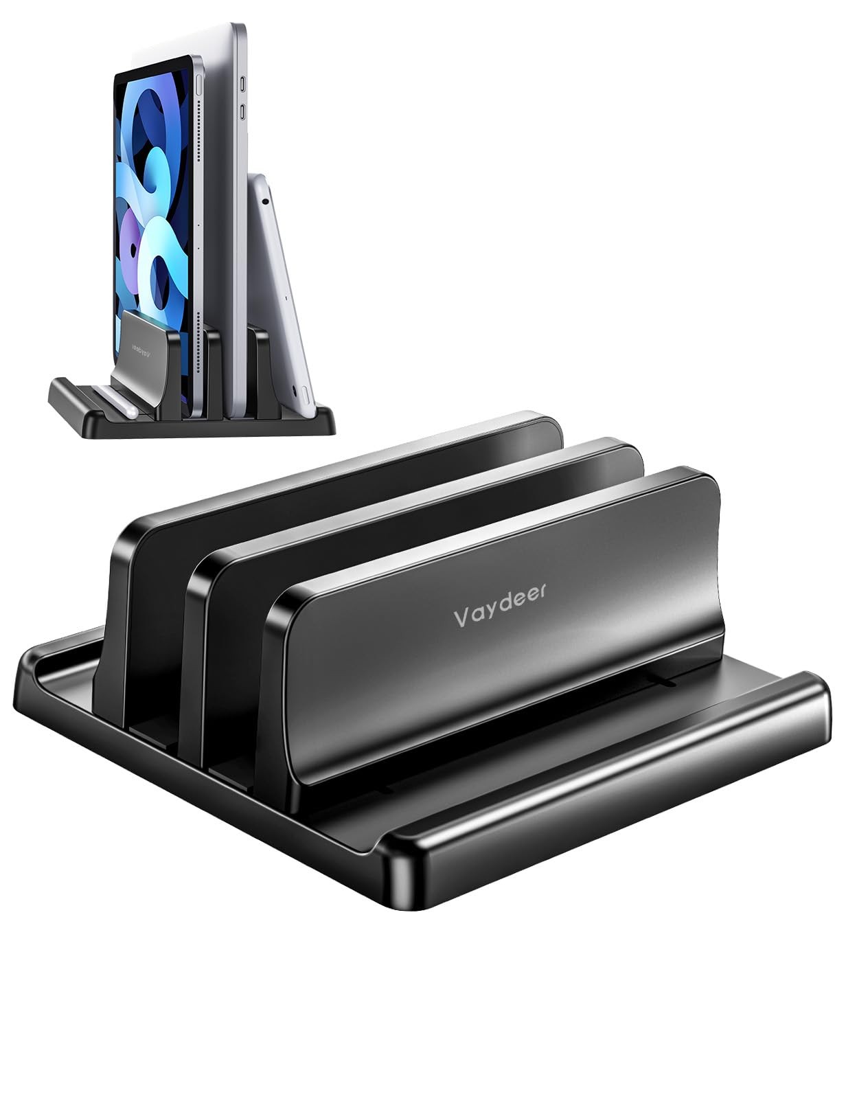 Support vertical 4 en 1 pour ordinateur portable idéal pour le télétravail et mode minimaliste