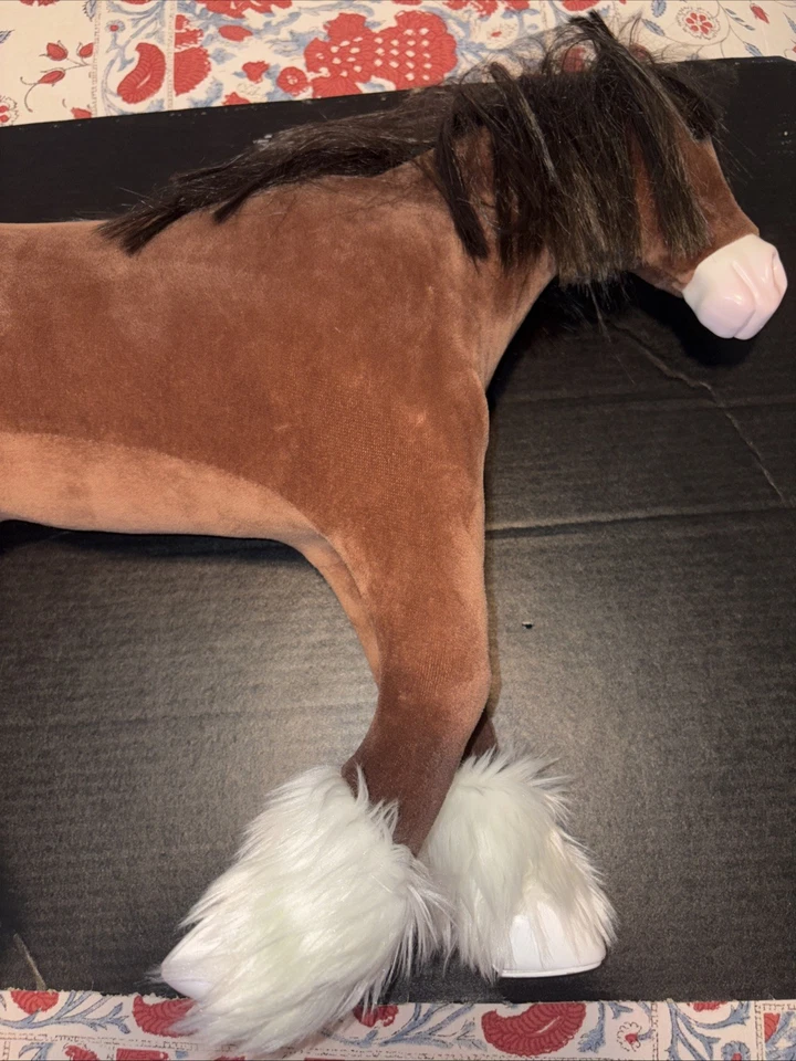 Muñeca American Girl 2014 retirada caballo Clydesdale rampante BKH36 se adapta a muñeca de 18" Foto 4 de 4