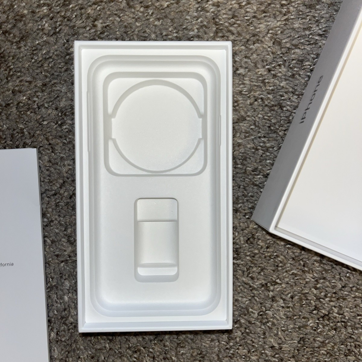 iPhone XR Box Only White 64GB With Inserts And Stickers No Phone