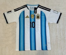 Lionel Messi Argentina World Cup 2026 Soccer Jersey Large Adidas Shirt NEW