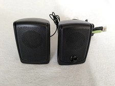 ASI AUDIO TECHNOLOGIES GEMPU1-2G COMPUTER STEREO BLACK USB 2-PIECE SPEAKERS SET