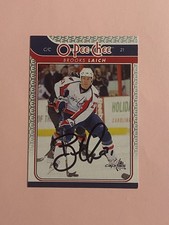 Brooks Laich 2009-10 O-Pee-Chee IP Auto Autograph 