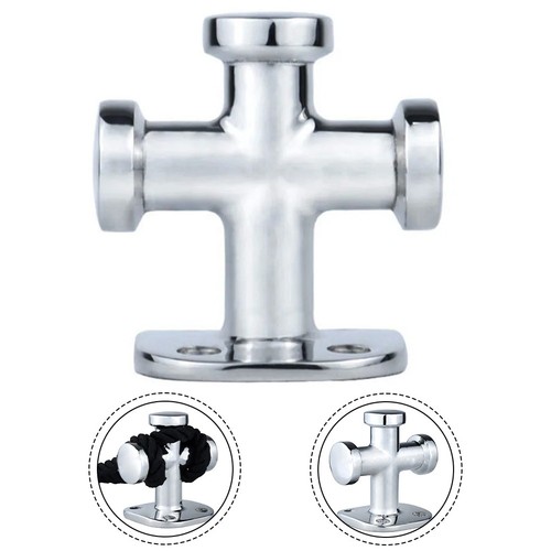 Heavy Duty Mooring Cleat Aesthetic Ship Decor Detachable Mooring Studs - Picture 7 of 10
