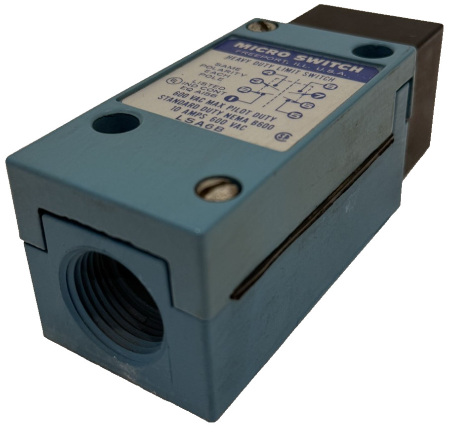NEW HONEYWELL LSA6B MICRO SWITCH HEAVY DUTY LIMIT SWITCH 10A 600VAC